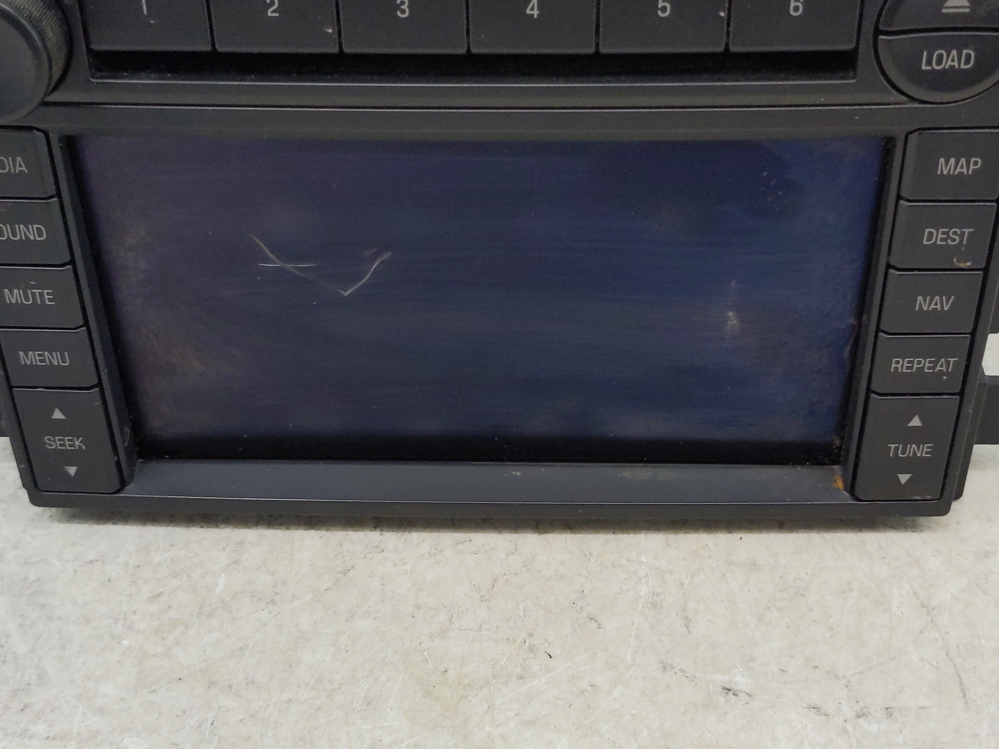 2007 Ford Expedition Radio AM FM Cd Player Receiver Replacement P/N:7L1T-18K931-AF Fits OEM Used Auto Parts - Oemusedautopar