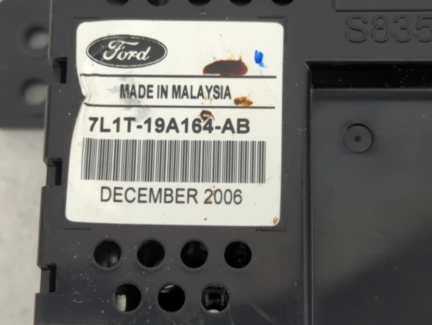 2007-2014 Ford Expedition Climate Control Module Temperature AC/Heater Replacement P/N:7L1T-19A164-AB Fits OEM Used Auto Par