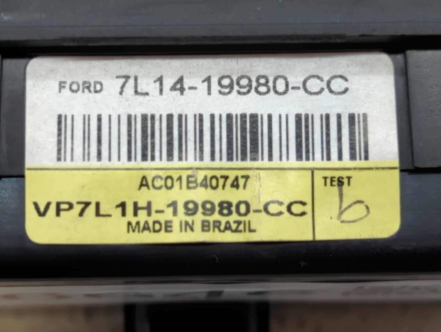 2007-2014 Ford Expedition Climate Control Module Temperature AC/Heater Replacement P/N:8L14-19980-AB 7L14-19980-CC Fits OEM 