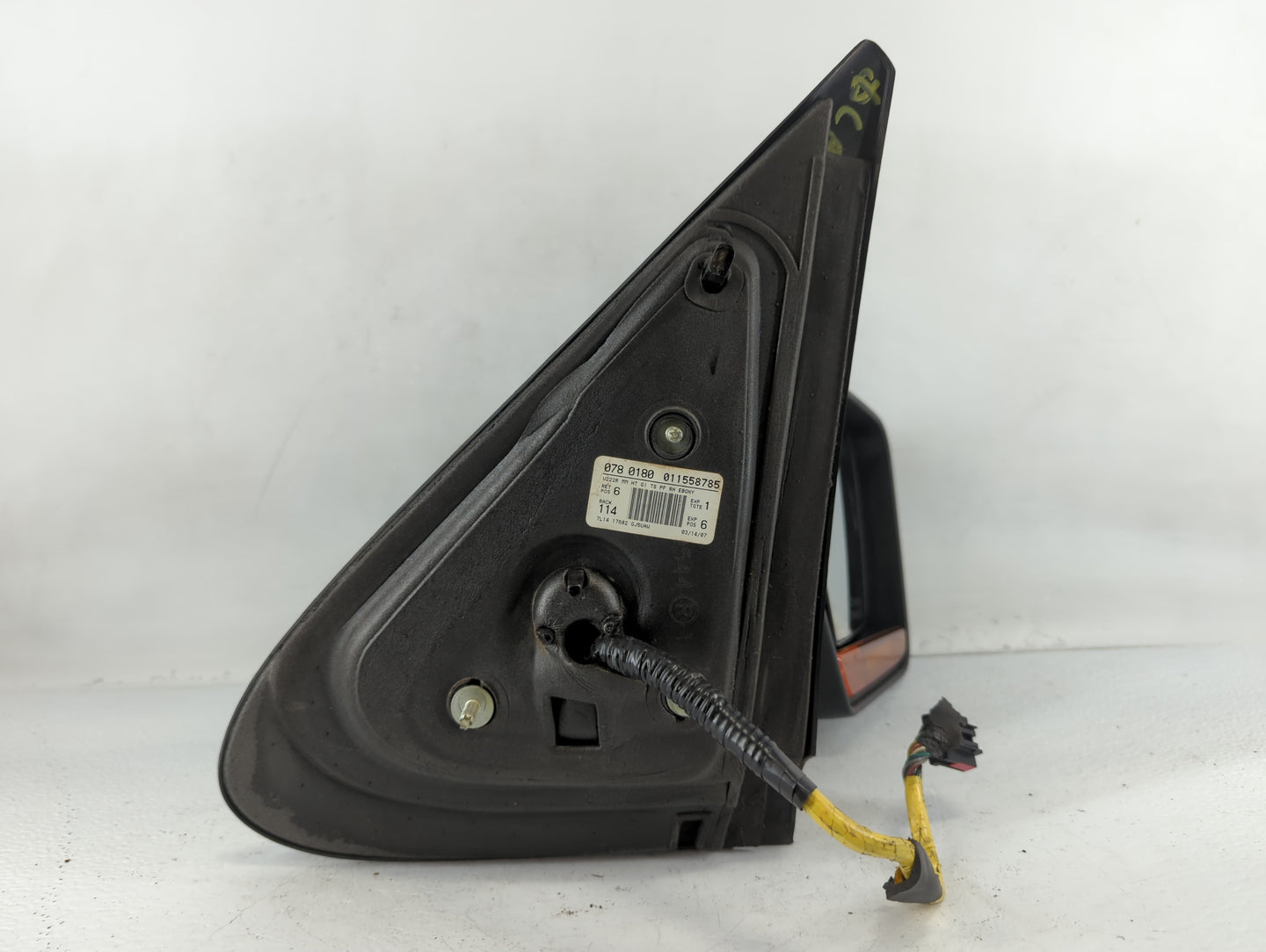 2007 Ford Expedition Side Mirror Replacement Passenger Right View Door Mirror P/N:011558785 078 0180 Fits OEM Used Auto Part