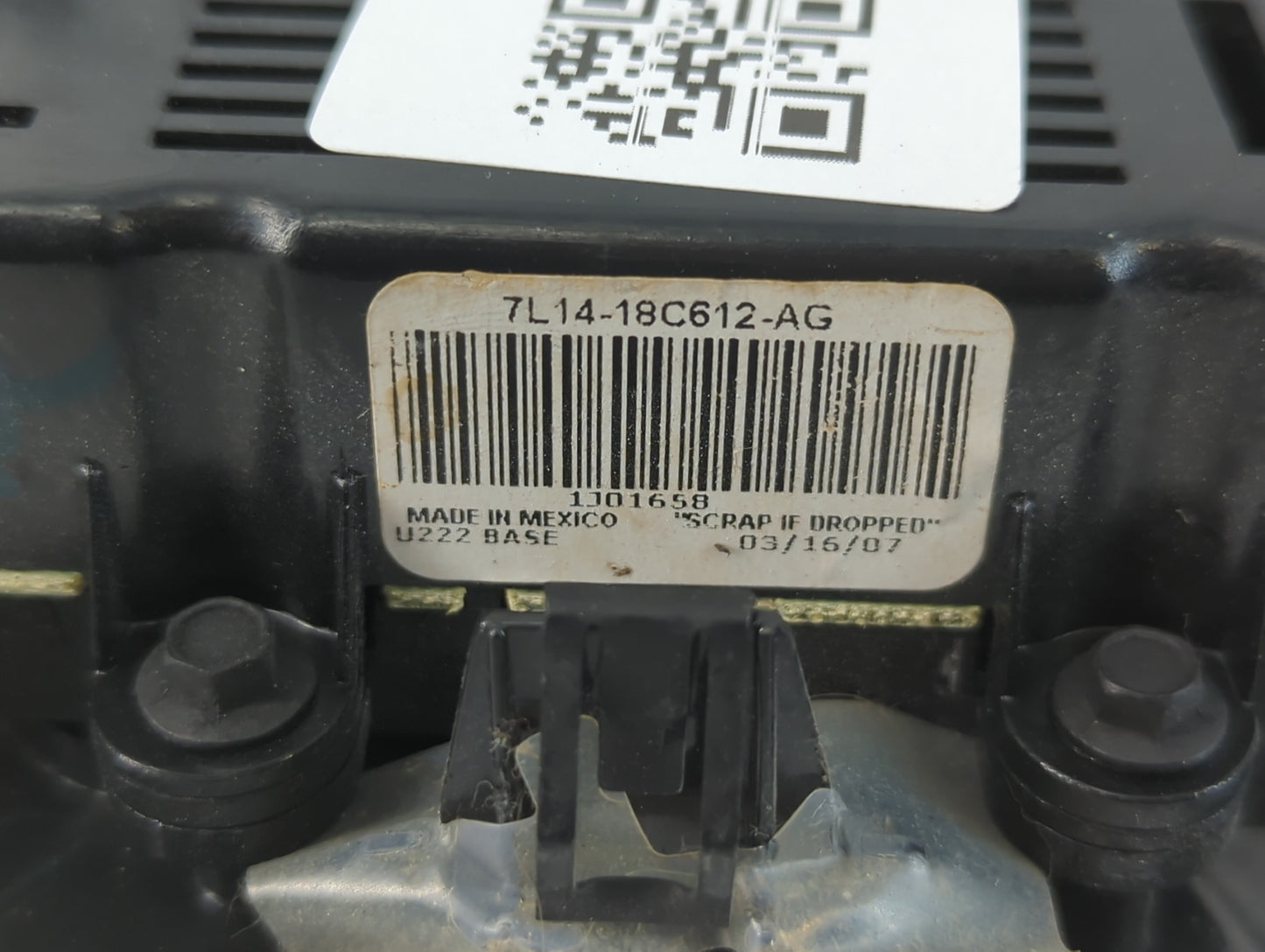2007 Ford Expedition Climate Control Module Temperature AC/Heater Replacement P/N:7L14-18C612-AG Fits OEM Used Auto Parts - 