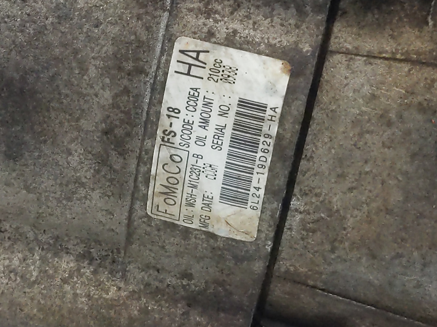 2006-2010 Ford Explorer Air Conditioning A/c Ac Compressor Oem - Oemusedautoparts1.com
