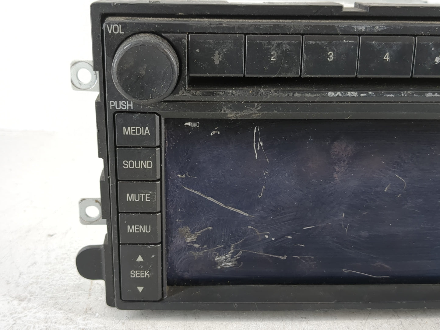2007 Ford Explorer Radio AM FM Cd Player Receiver Replacement P/N:7L2T-18K931-CC Fits OEM Used Auto Parts - Oemusedautoparts