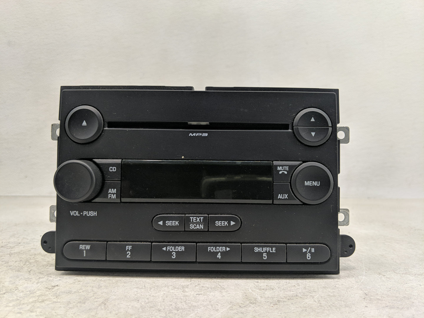 2007 Ford Explorer Radio AM FM Cd Player Receiver Replacement P/N:7L2T-18C869-AC Fits OEM Used Auto Parts - Oemusedautoparts