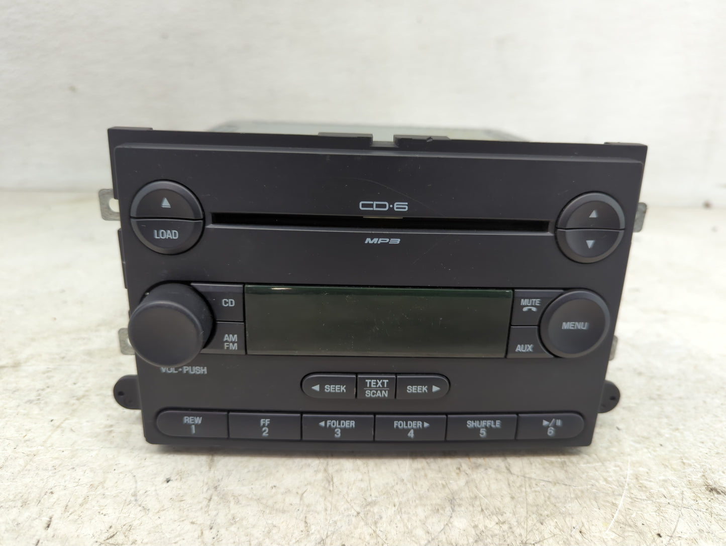 2007 Ford Explorer Radio AM FM Cd Player Receiver Replacement P/N:7L2T-18C815-BE Fits OEM Used Auto Parts - Oemusedautoparts