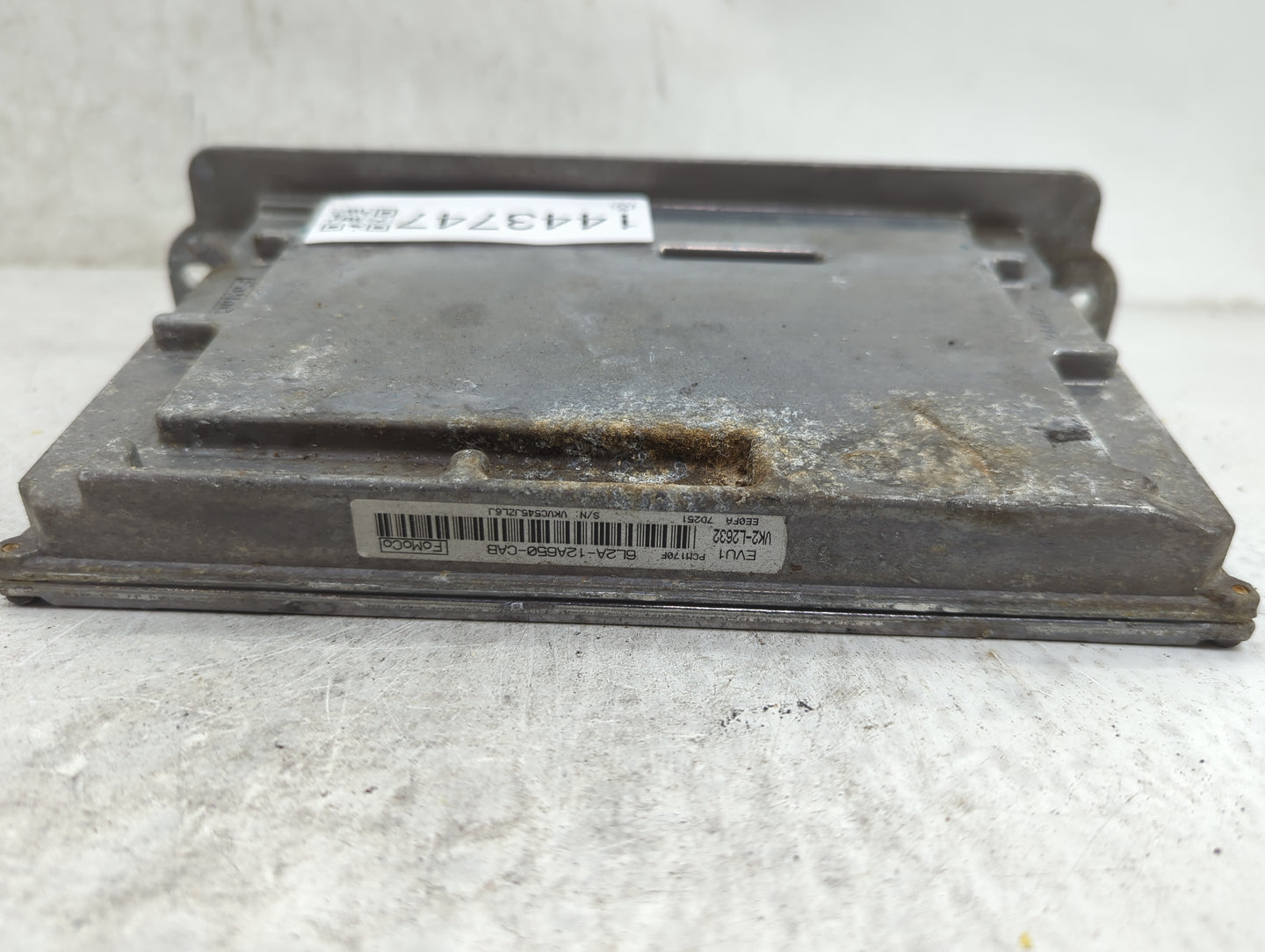 2006-2007 Ford Explorer PCM Engine Control Computer ECU ECM PCU OEM P/N:6L2A-12A650-CAB Fits Fits 2006 2007 OEM Used Auto Pa