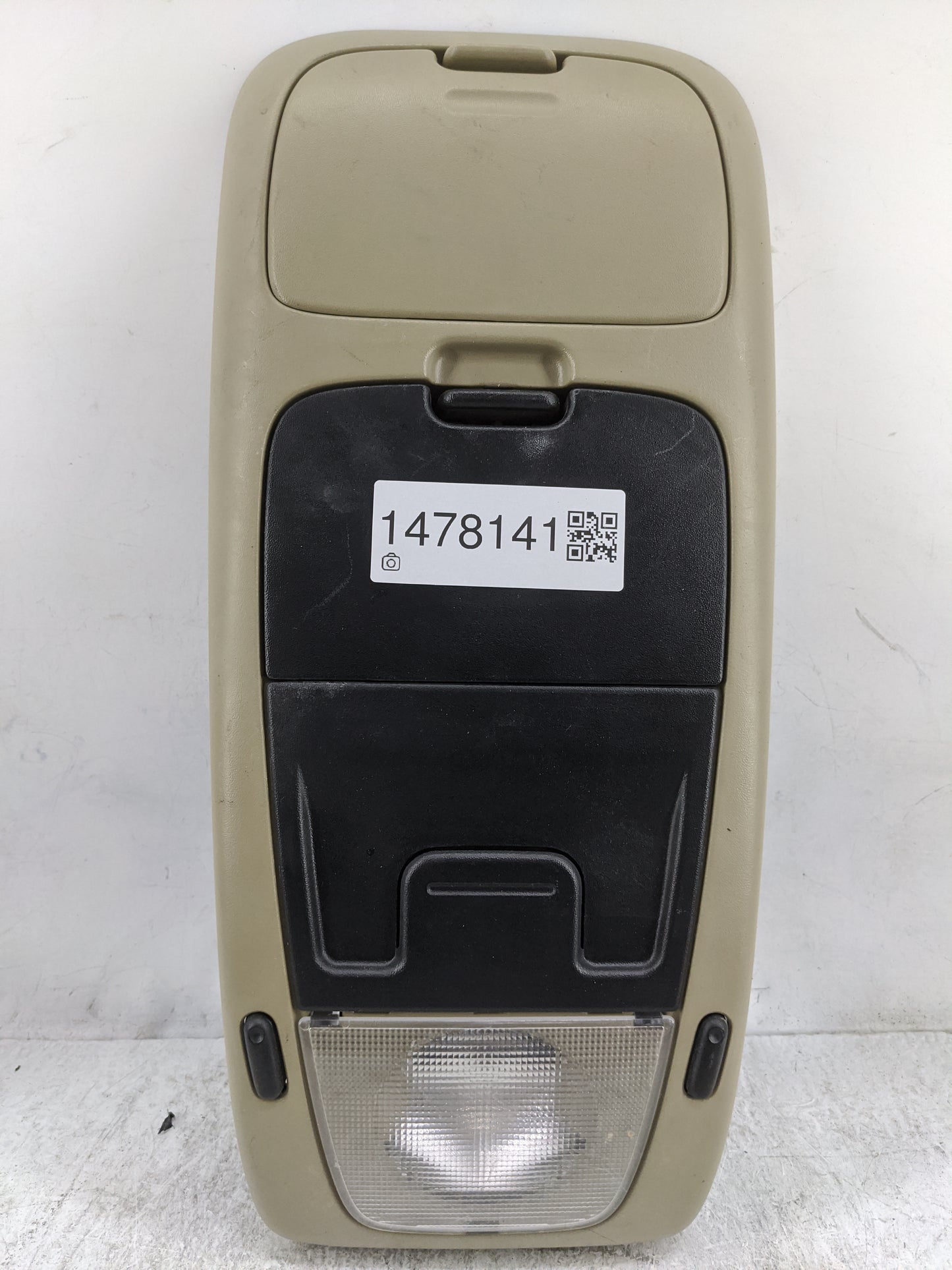 2007 Ford Explorer Overhead Roof Console Tan - Oemusedautoparts1.com