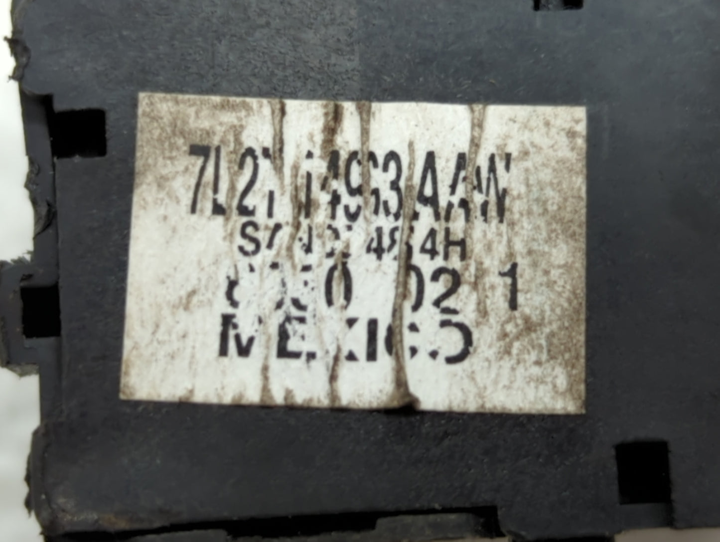 2006-2007 Ford Explorer Master Power Window Switch Replacement Driver Side Left P/N:7L2T-14993-AA Fits OEM Used Auto Parts -