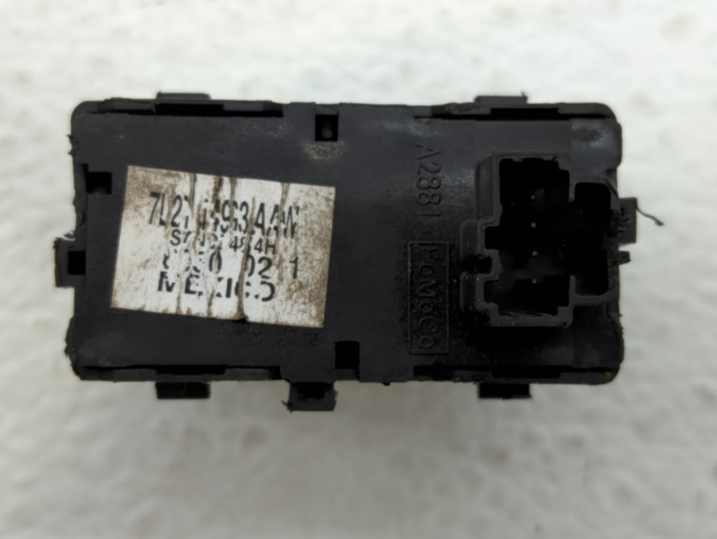 2006-2007 Ford Explorer Master Power Window Switch Replacement Driver Side Left P/N:7L2T-14993-AA Fits OEM Used Auto Parts -