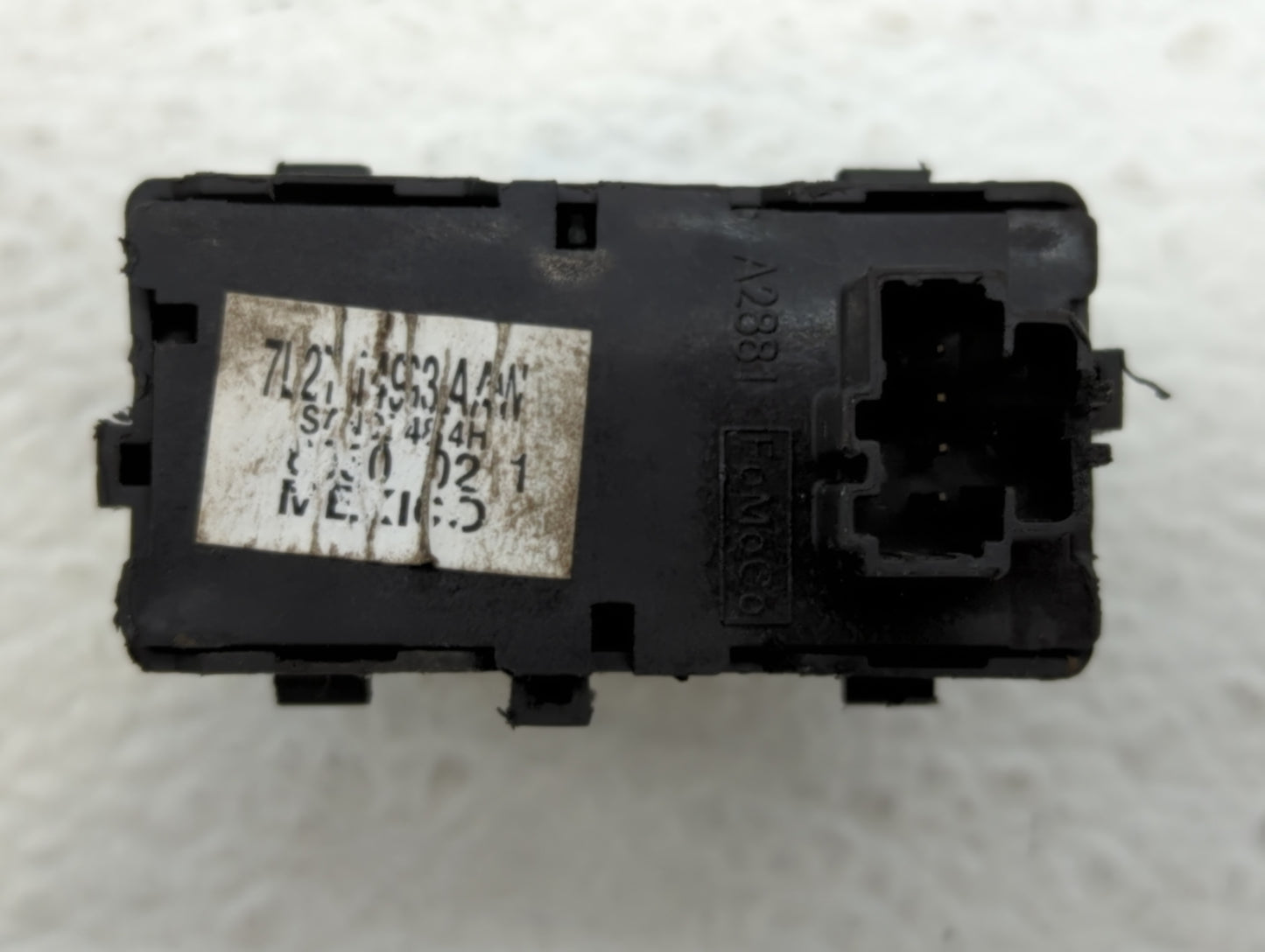 2006-2007 Ford Explorer Master Power Window Switch Replacement Driver Side Left P/N:7L2T-14993-AA Fits OEM Used Auto Parts -