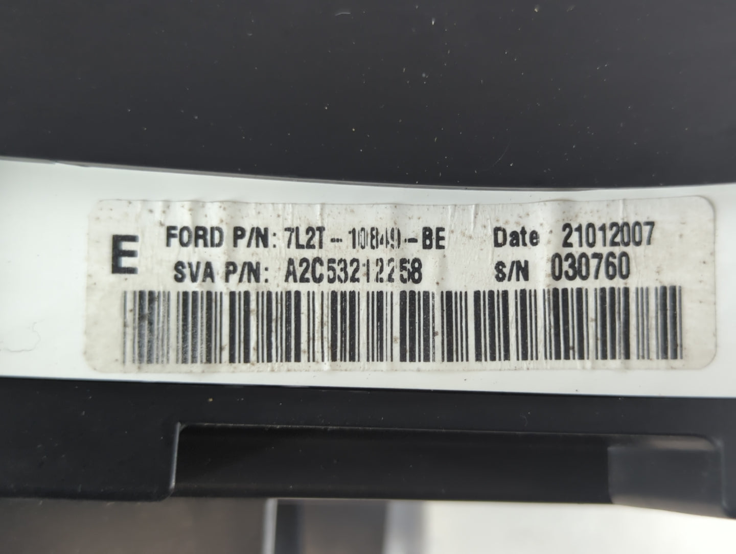2007 Ford Explorer Instrument Cluster Speedometer Gauges Fits OEM Used Auto Parts - Oemusedautoparts1.com