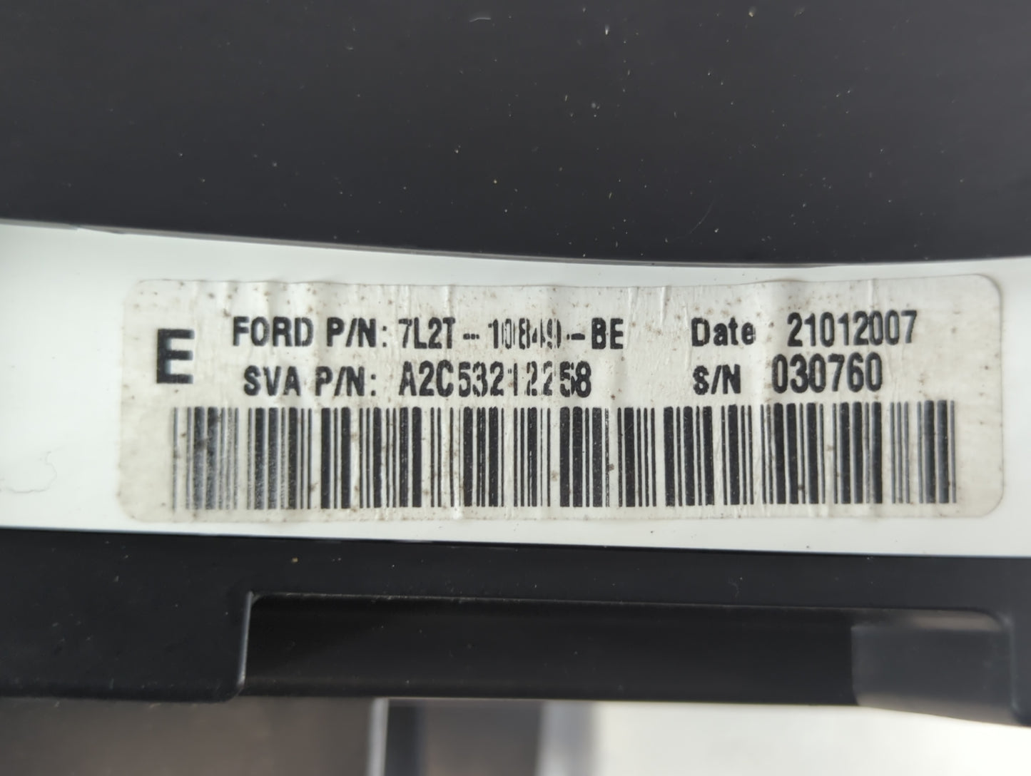 2007 Ford Explorer Instrument Cluster Speedometer Gauges Fits OEM Used Auto Parts - Oemusedautoparts1.com
