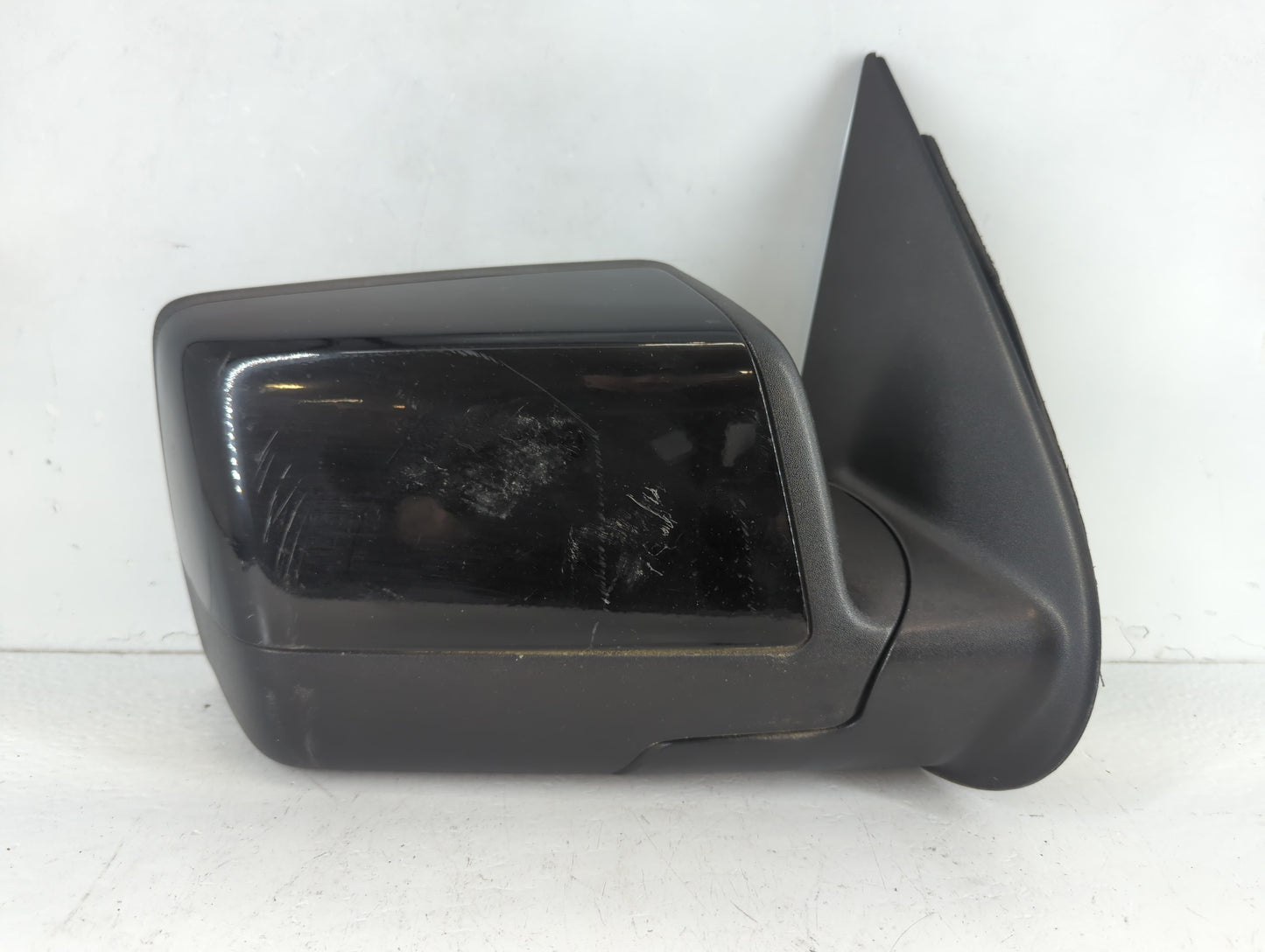 2007 Ford Explorer Driver Left Side View Manual Door Mirror Black - Oemusedautoparts1.com