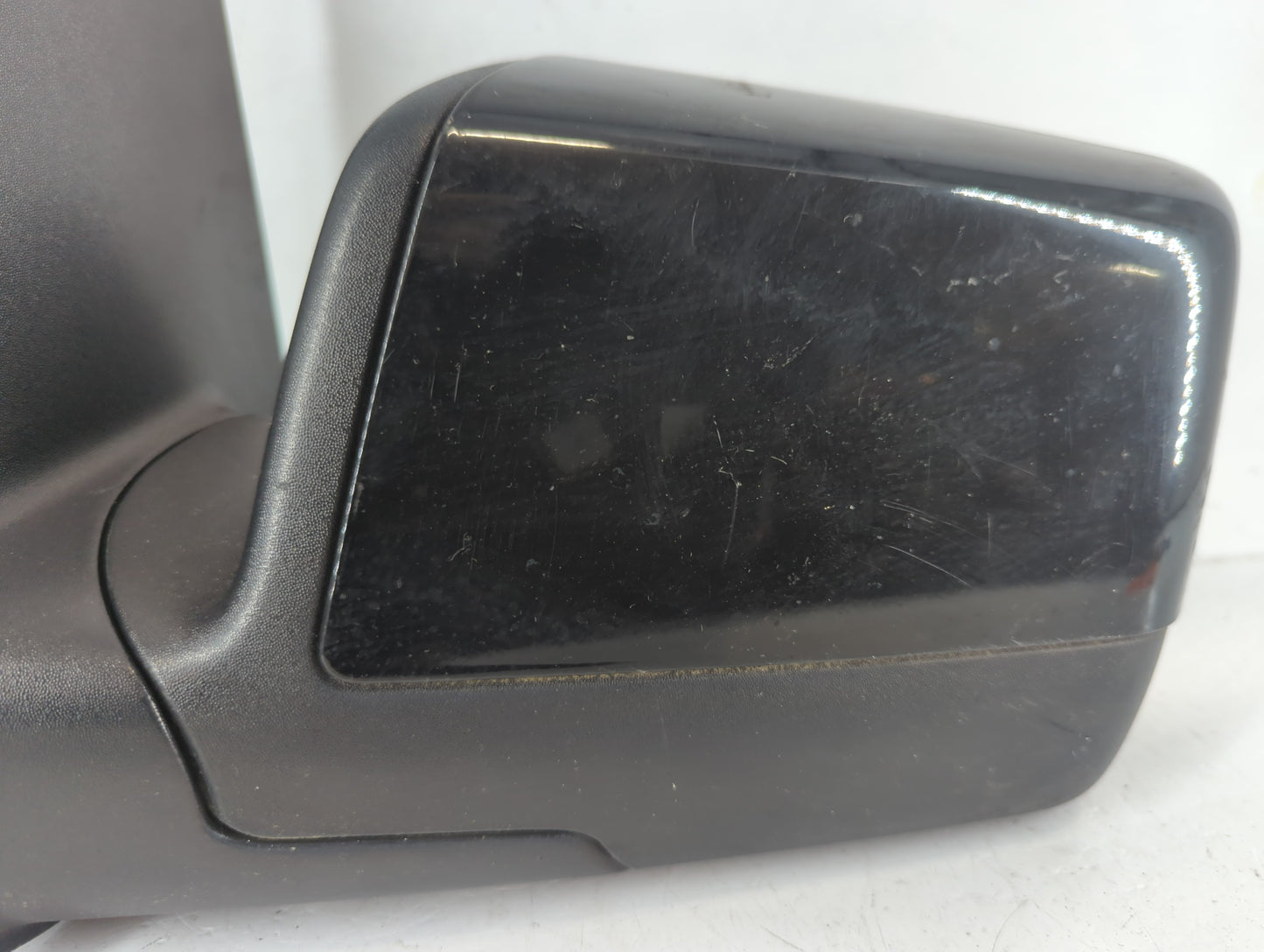 2007 Ford Explorer Passenger Right Side View Manual Door Mirror Black - Oemusedautoparts1.com