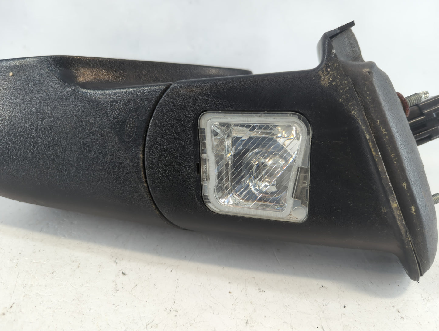 2007 Ford Explorer Passenger Right Side View Manual Door Mirror Black - Oemusedautoparts1.com