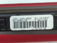 2007 Ford Explorer Third Brake Light Tail Light Fits OEM Used Auto Parts - Oemusedautoparts1.com