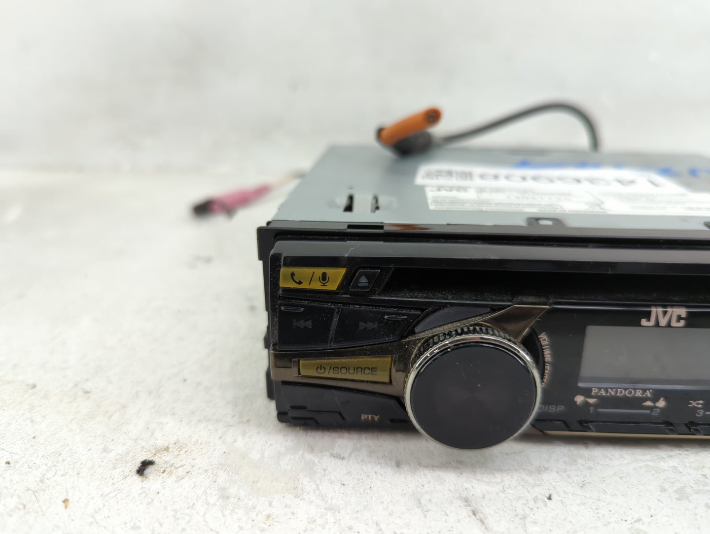 2007 Ford Explorer Sport Trac Radio AM FM Cd Player Receiver Replacement P/N:KD-AR959BS Fits OEM Used Auto Parts - Oemusedau
