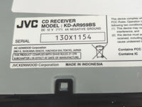 2007 Ford Explorer Sport Trac Radio AM FM Cd Player Receiver Replacement P/N:KD-AR959BS Fits OEM Used Auto Parts - Oemusedau