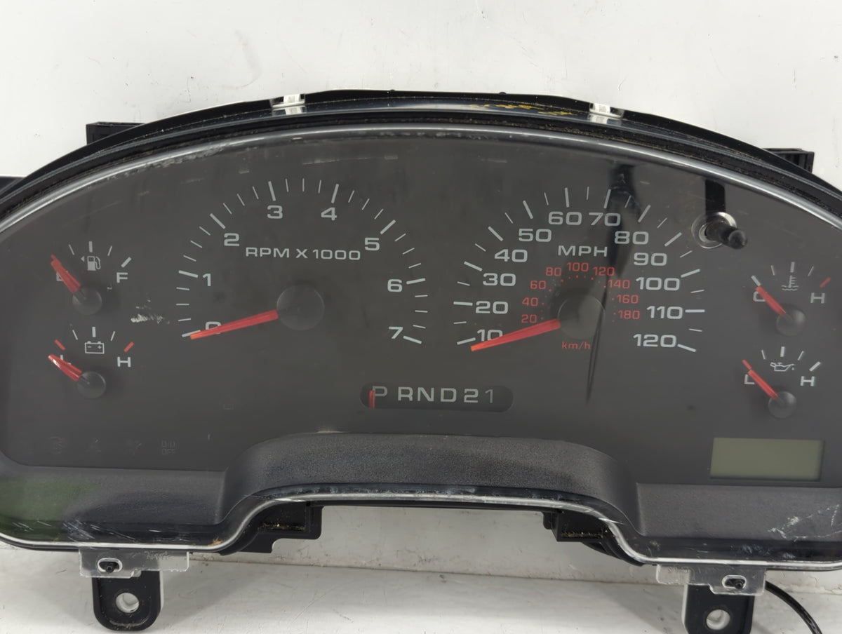 2007-2008 Ford F-150 Instrument Cluster Speedometer Gauges Miles:244K Fits Fits 2007 2008 OEM Used Auto Parts - Oemusedautop
