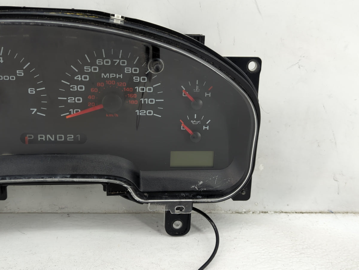 2007-2008 Ford F-150 Instrument Cluster Speedometer Gauges Miles:244K Fits Fits 2007 2008 OEM Used Auto Parts - Oemusedautop