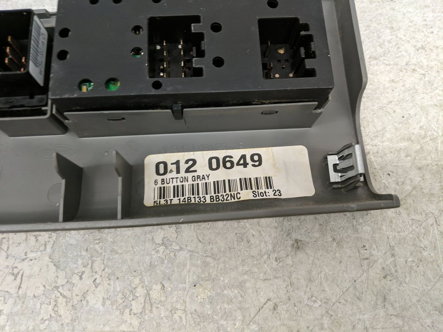 2004-2008 Ford F-150 Master Power Window Switch Replacement Driver Side Left Fits Fits 2003 2004 2005 2006 2007 2008 OEM Use