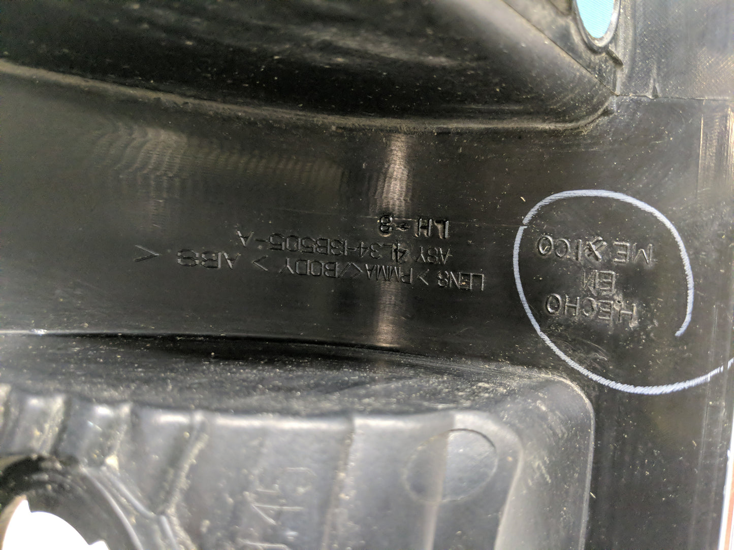 2004-2008 Ford F-150 Tail Light Assembly Driver Left OEM P/N:4L34-13B505-A Fits Fits 2004 2005 2006 2007 2008 OEM Used Auto 