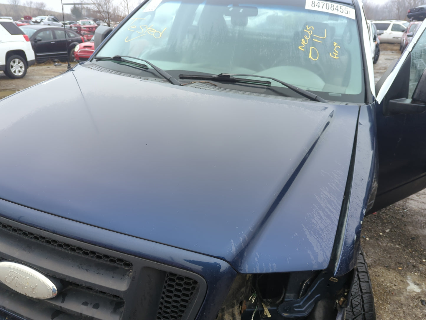 2004-2008 Ford F-150 Hood Oem - Oemusedautoparts1.com