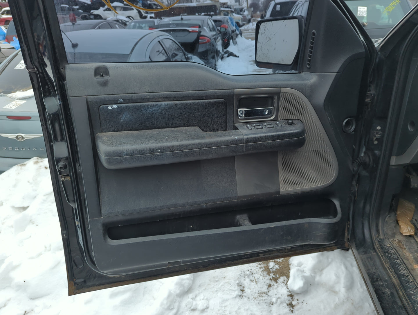 2007 Ford F-150 Front Left Driver Interior Door Panel Trim 1357154 - Oemusedautoparts1.com