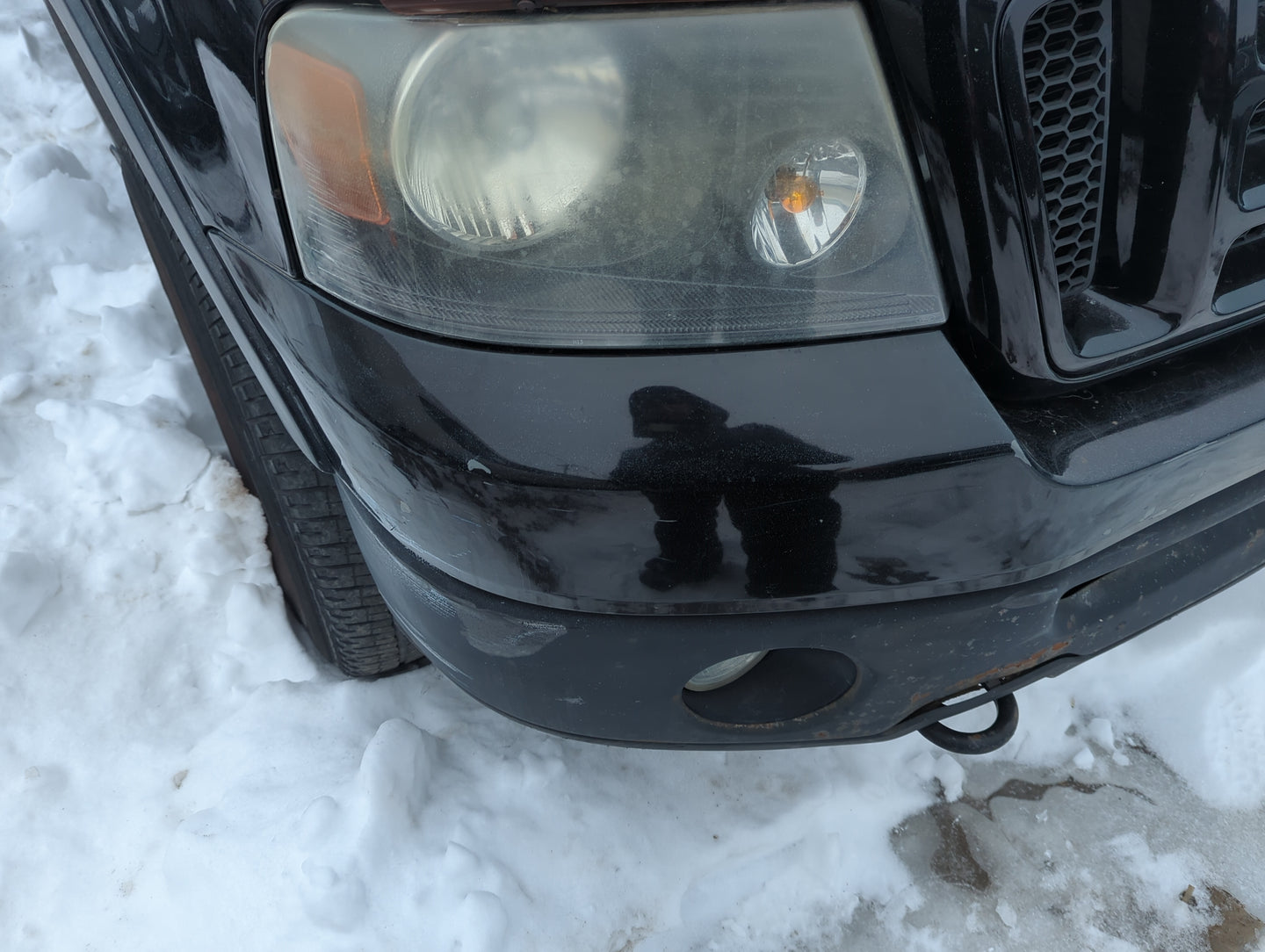 2006-2008 Ford F-150 Front Bumper - Oem - Oemusedautoparts1.com
