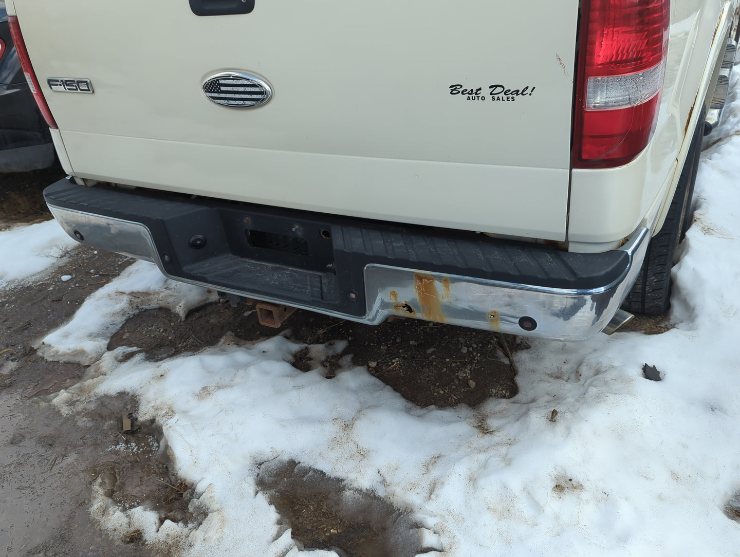 2006-2008 Ford F-150 Rear Bumper Assembly Oem 1367851 - Oemusedautoparts1.com