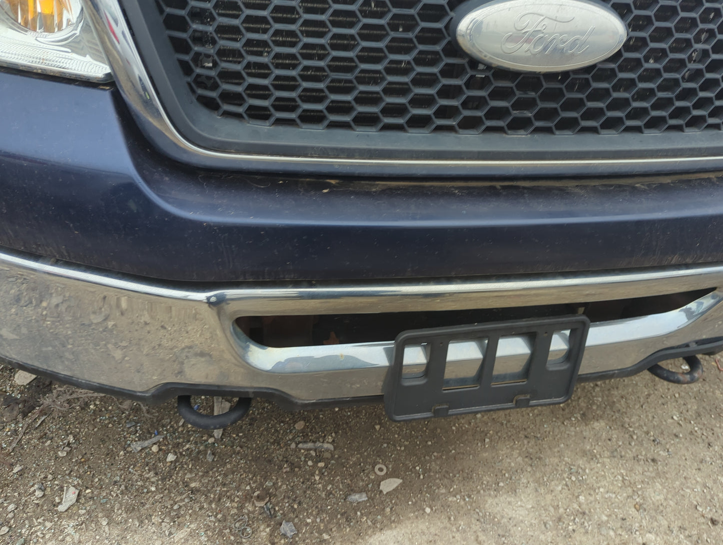 2006-2008 Ford F-150 Front Bumper - Oem 1375514 - Oemusedautoparts1.com
