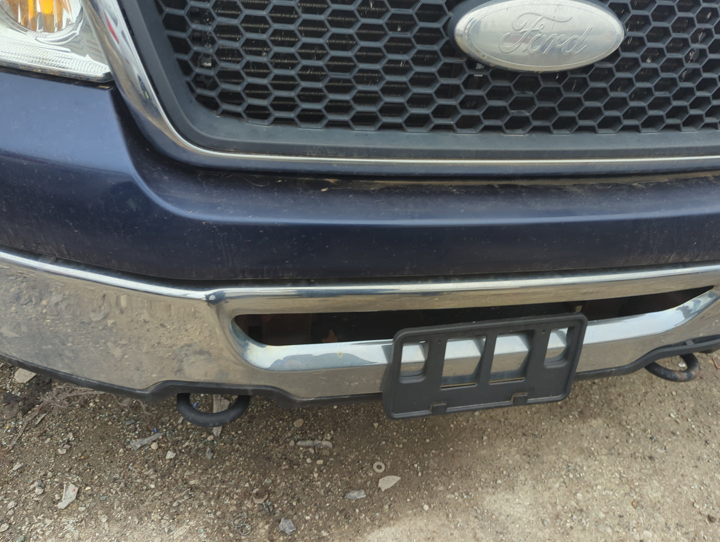 2006-2008 Ford F-150 Front Bumper - Oem 1375514 - Oemusedautoparts1.com