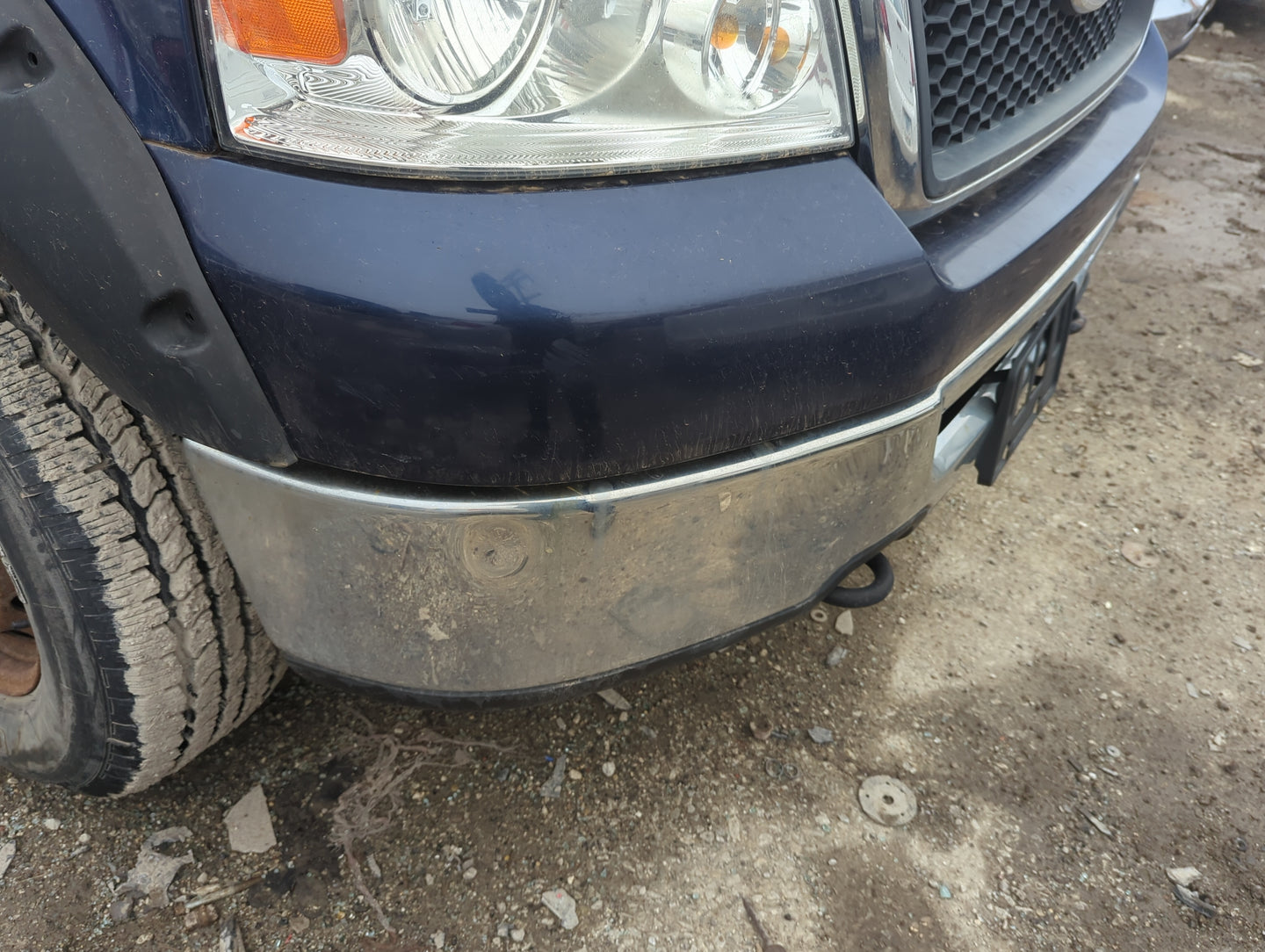 2006-2008 Ford F-150 Front Bumper - Oem 1375514 - Oemusedautoparts1.com