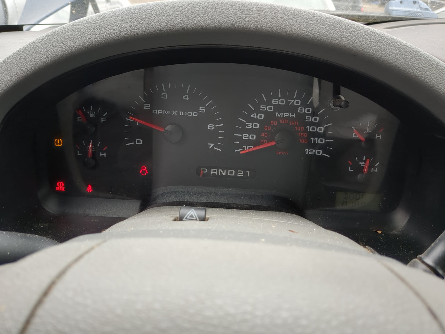 2007-2008 Ford F-150 Instrument Cluster Speedometer Gauges Miles:251K Fits Fits 2007 2008 OEM Used Auto Parts - Oemusedautop