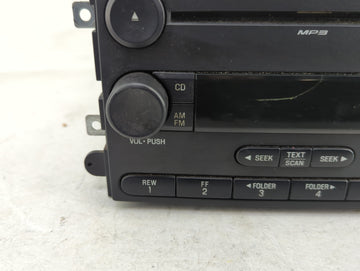 2007-2008 Ford F-150 Radio AM FM Cd Player Receiver Replacement P/N:7L3T-18C869-BK Fits Fits 2007 2008 OEM Used Auto Parts