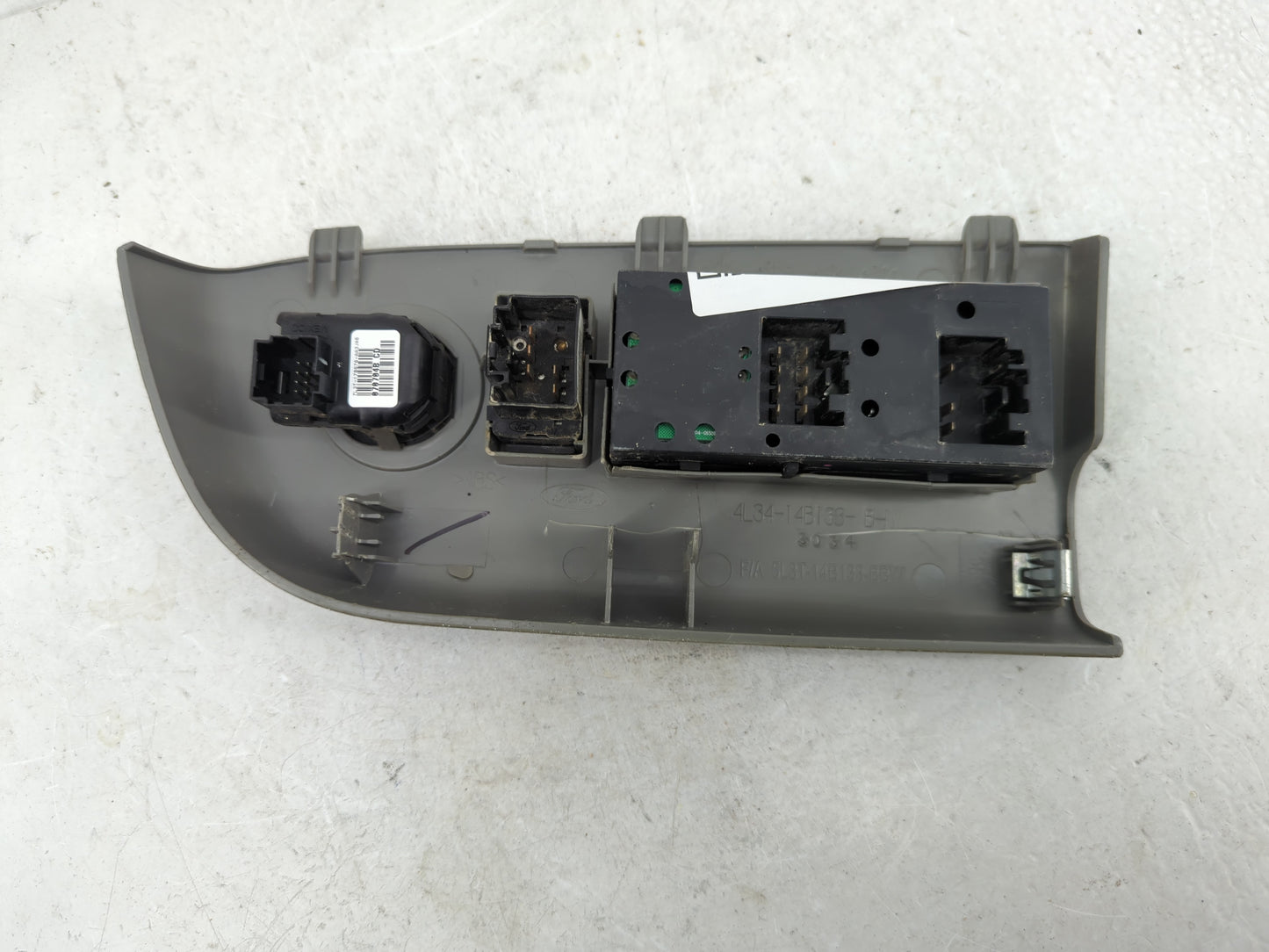 2004-2008 Ford F-150 Master Power Window Switch Replacement Driver Side Left P/N:4L34-14B133-BHW Fits OEM Used Auto Parts - 