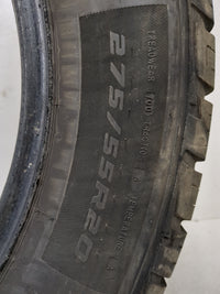 Used Tire 275/55R20 MASTERCRAFT COURSER QUEST 117T - Tread Depth 9/32 - Oemusedautoparts1.com
