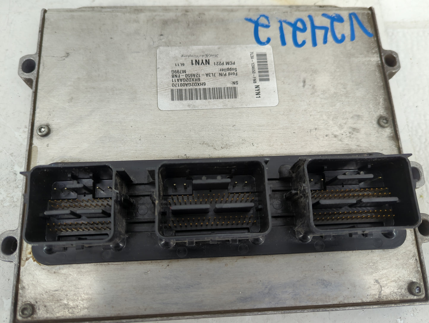 2007 Ford F-150 PCM Engine Control Computer ECU ECM PCU OEM P/N:6HXD2GAA11 6HXD2GA0017O, 7L3A-12A650-FNB Fits OEM Used Auto 