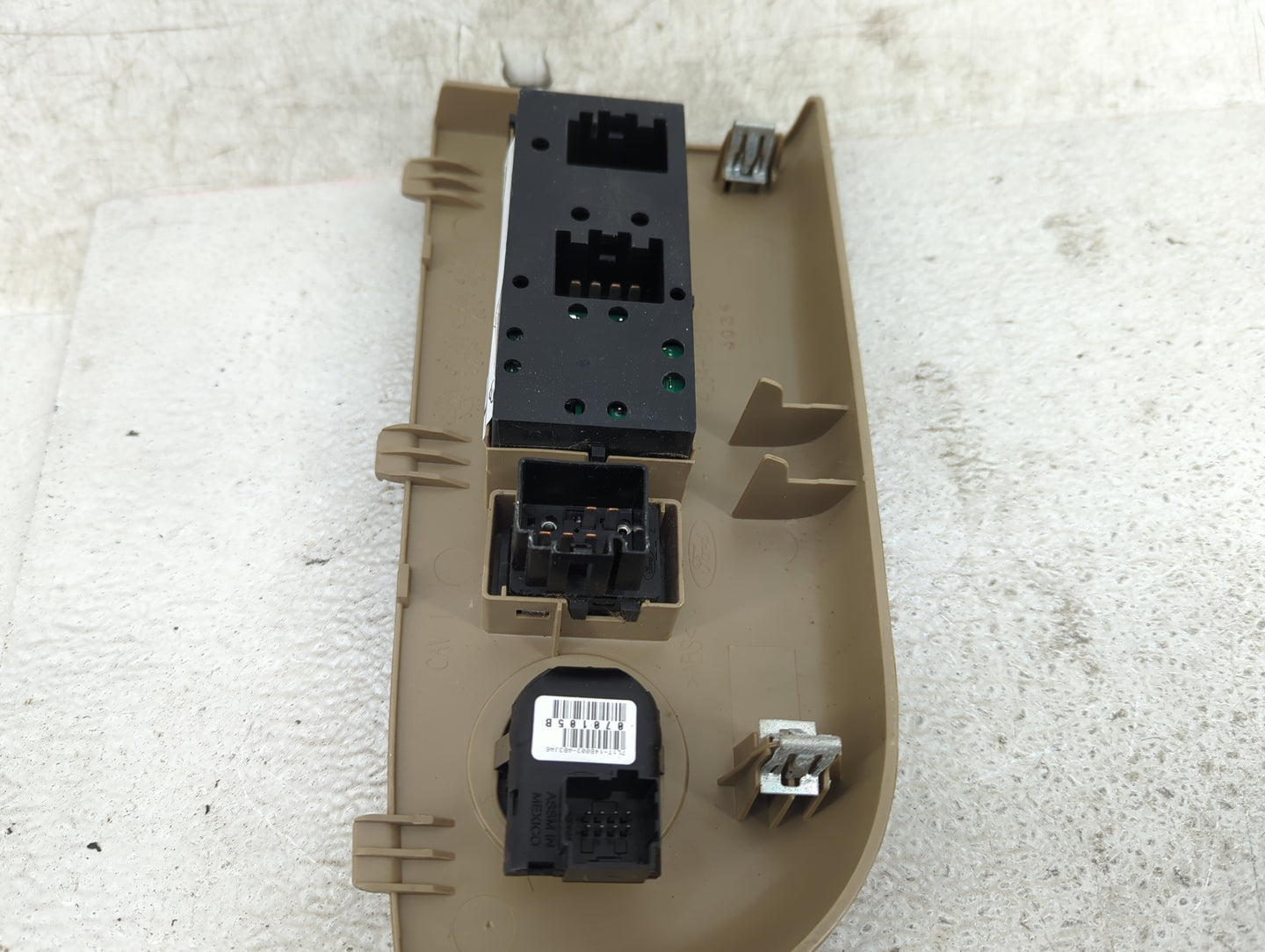 2004-2008 Ford F-150 Master Power Window Switch Replacement Driver Side Left P/N:4L34-14B133-BHW Fits OEM Used Auto Parts - 