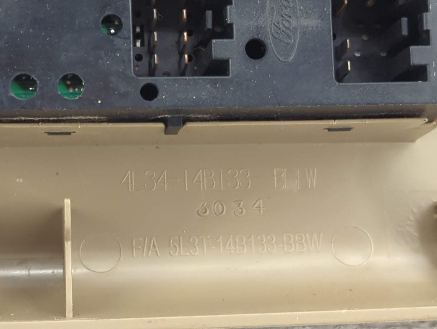 2004-2008 Ford F-150 Master Power Window Switch Replacement Driver Side Left P/N:4L34-14B133-BHW Fits OEM Used Auto Parts - 