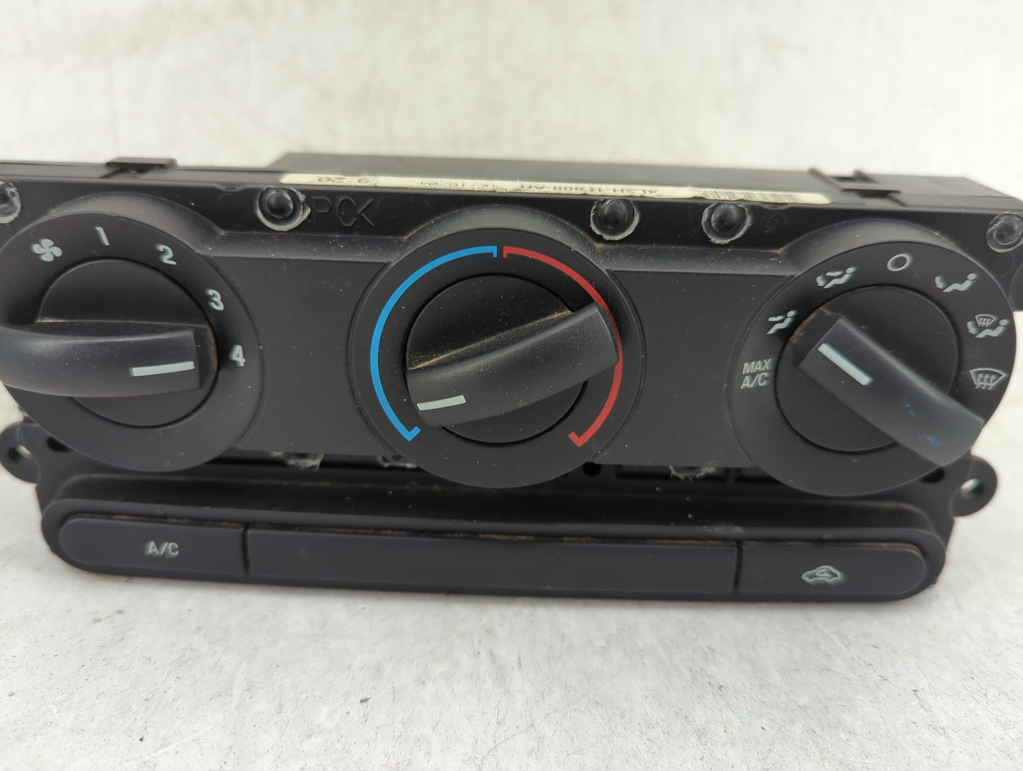 2004-2008 Ford F-150 Climate Control Module Temperature AC/Heater Replacement Fits Fits 2004 2005 2006 2007 2008 OEM Used Au