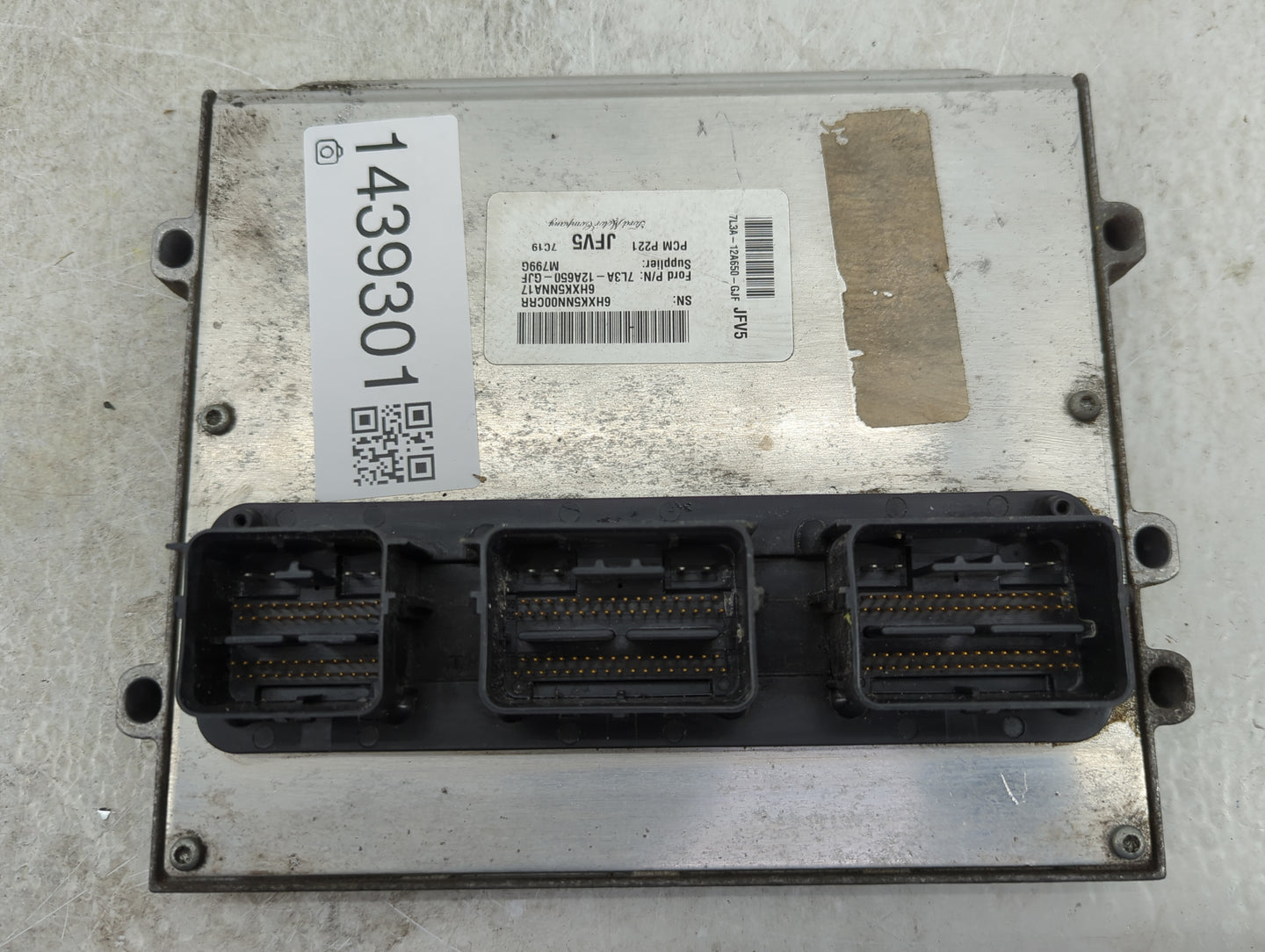 2007-2008 Ford F-150 PCM Engine Control Computer ECU ECM PCU OEM P/N:7L3A-12A650-GJF JFV5, 6HXK5NNA17 Fits Fits 2007 2008 OE