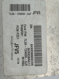 2007-2008 Ford F-150 PCM Engine Control Computer ECU ECM PCU OEM P/N:7L3A-12A650-GJF JFV5, 6HXK5NNA17 Fits Fits 2007 2008 OE