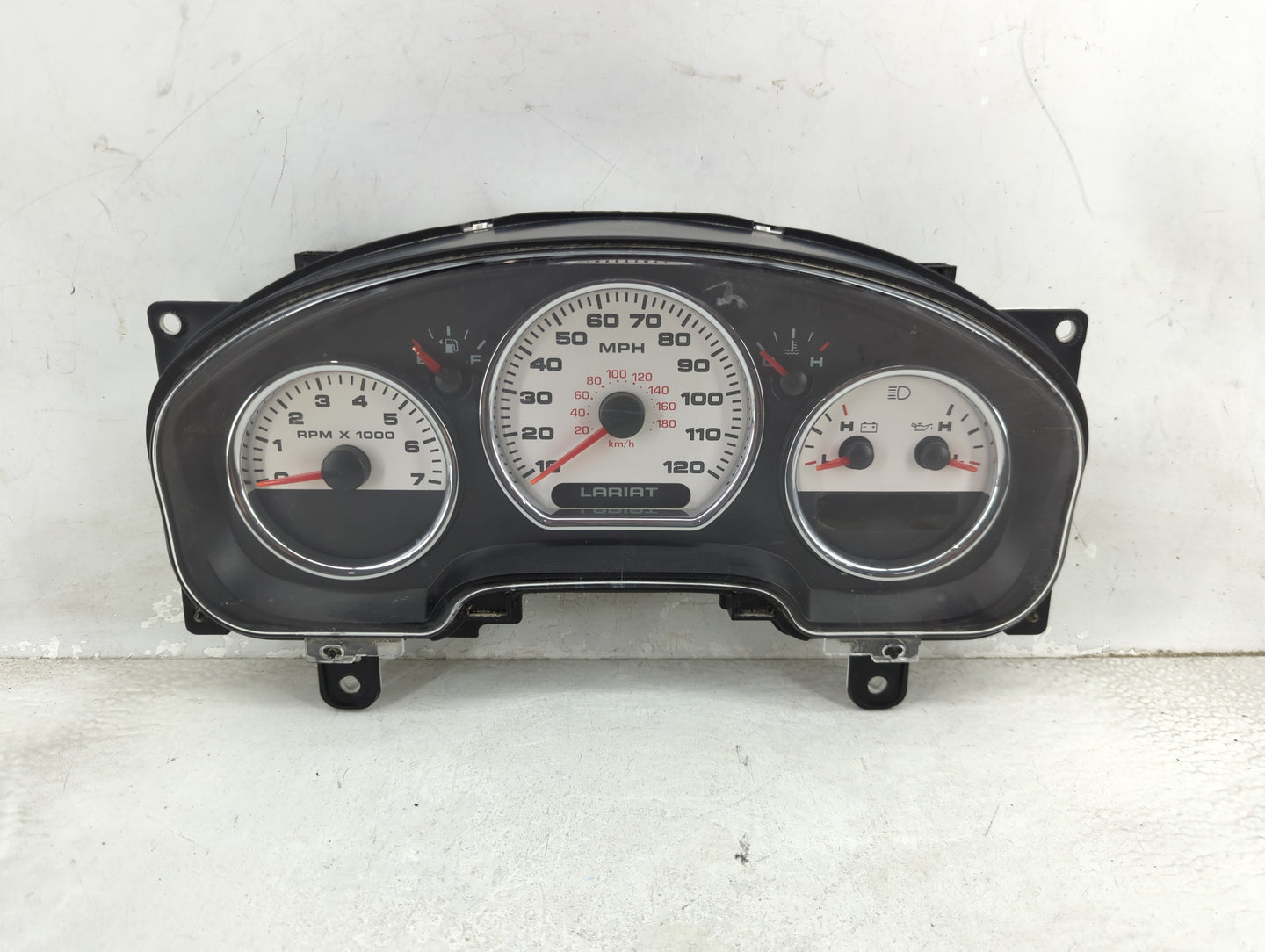 2007 Ford F-150 Speedometer Instrument Cluster Gauges Vp4l3f-10a855-dc - Oemusedautoparts1.com