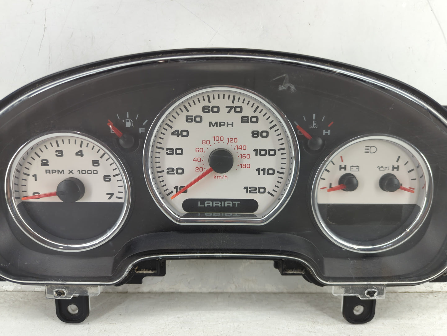 2007 Ford F-150 Speedometer Instrument Cluster Gauges Vp4l3f-10a855-dc - Oemusedautoparts1.com