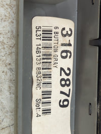 2007 Ford F-150 Master Power Window Switch Replacement Driver Side Left P/N:5L3T 14B133 BB32NC Fits OEM Used Auto Parts - Oe