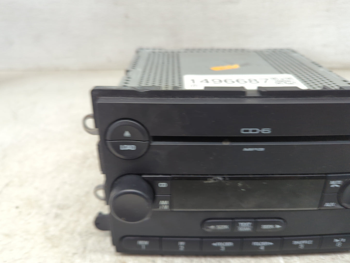 2007 Ford F-150 Radio AM FM Cd Player Receiver Replacement P/N:7L3T-18C815-KA 28073832, 7L3T18C815KAM170380812 Fits OEM Used