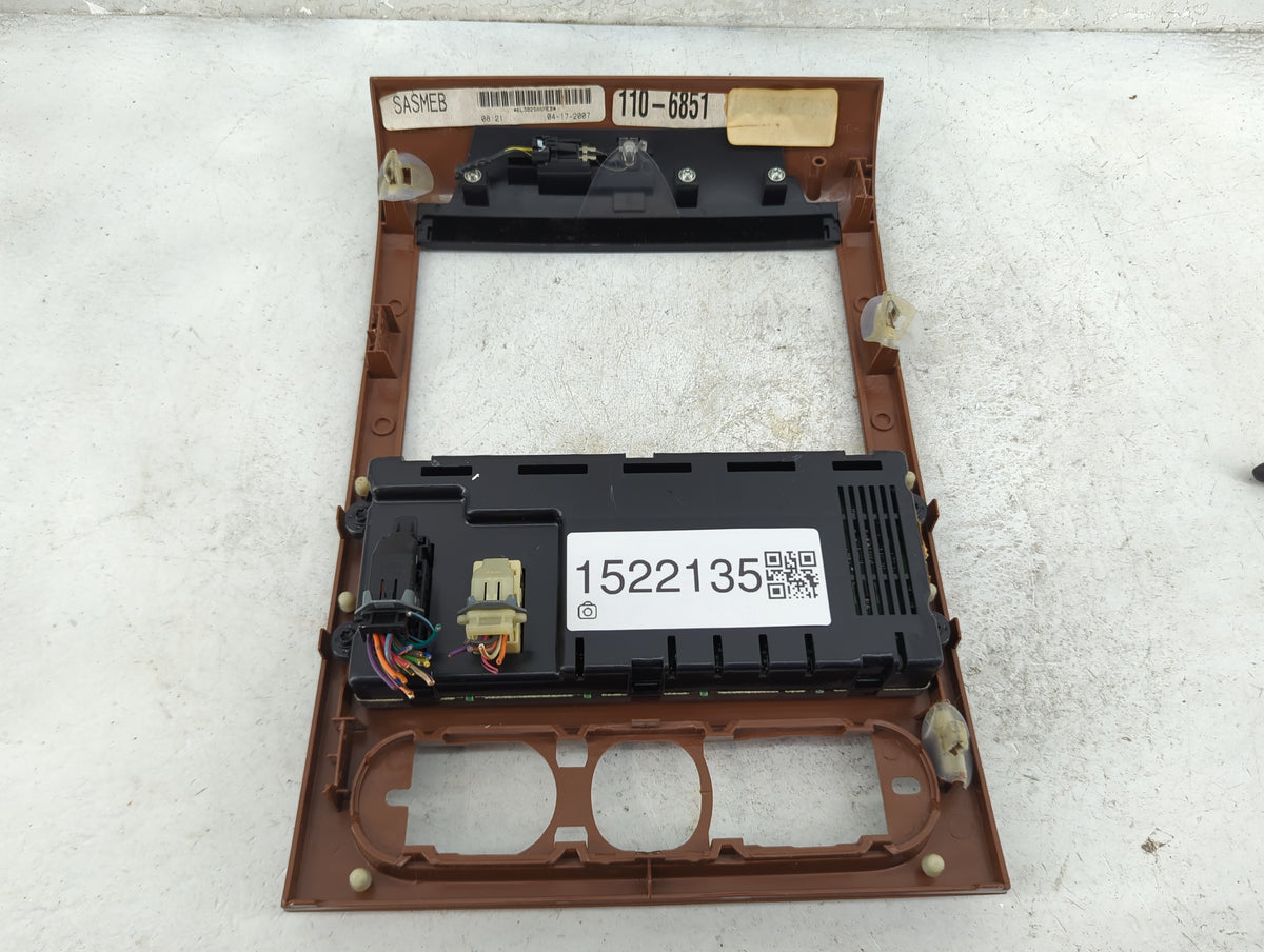 2005-2008 Ford F-150 Climate Control Module Temperature AC/Heater Replacement P/N:4L3H-18D422-AG Fits Fits 2005 2006 2007 20