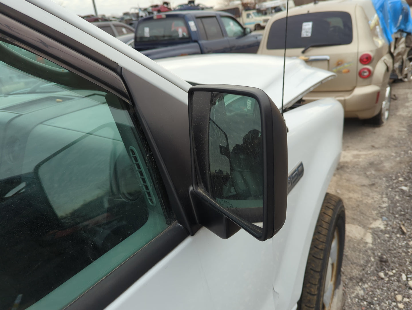 2004-2008 Ford F-150 Passenger Side View Mirror - Right Door Mirror OEM Used - Oemusedautoparts1.com