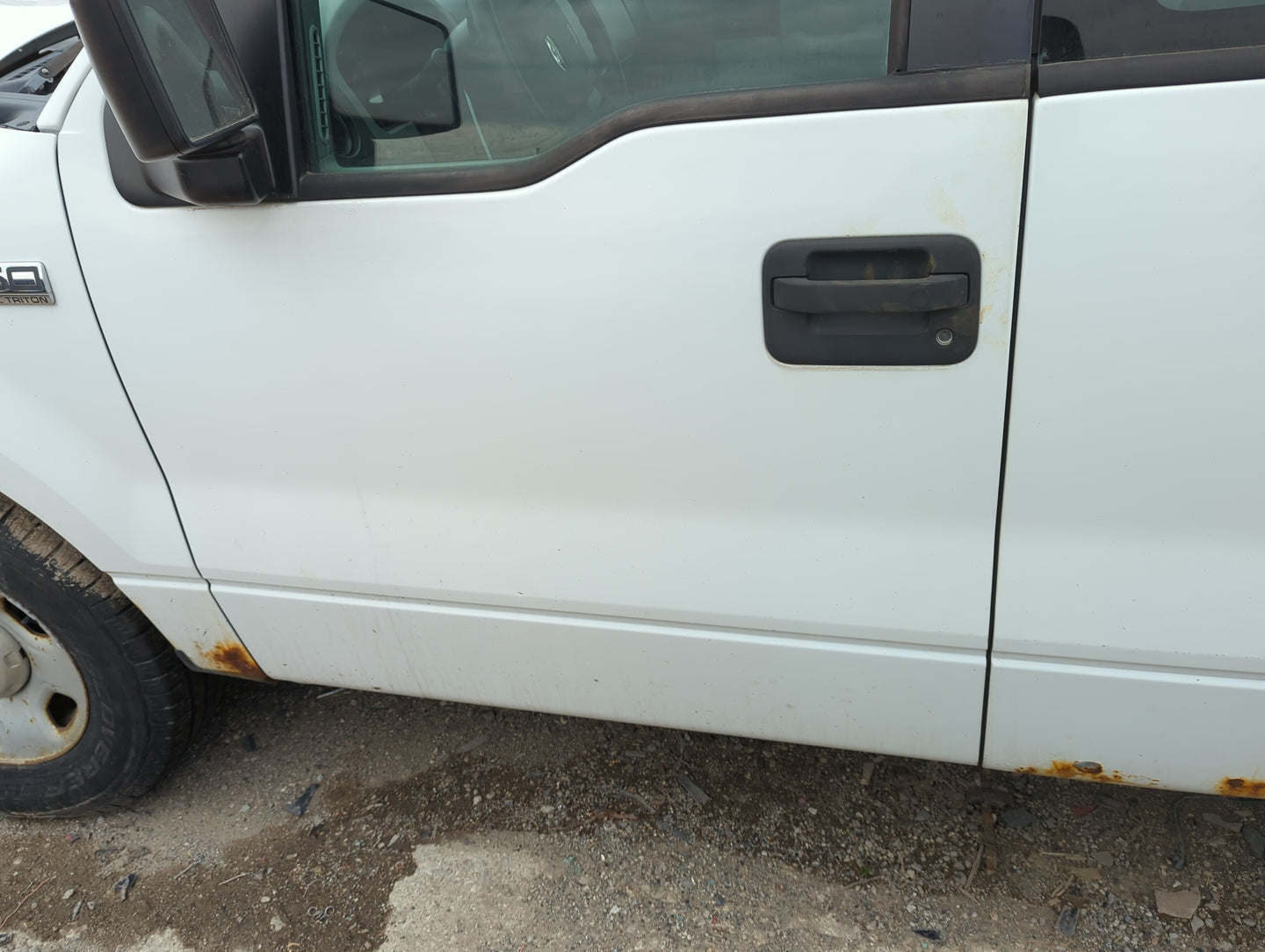 2004-2008 Ford F-150 Driver Front Door Oem 5023363 - Oemusedautoparts1.com